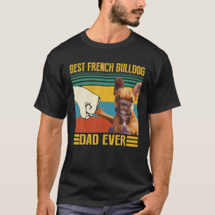 beste bulldog pap ooit voor papaap t-shirt