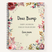Beste Bump Keepomwille Pregnancy Journal Notitieboek (Voorkant)