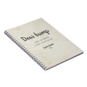 Beste Bump Keepomwille Pregnancy Journal Notitieboek (Rechterzijde)