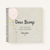 Beste Bump Keepomwille Pregnancy Journal Notitieboek (Voorkant)