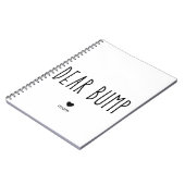 Beste Bump Zwangerschap Dagboek Liefde Mam Notitieboek (Linkerzijde)