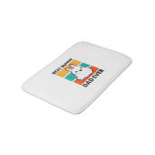 Beste Bunny Dad Ooit Konijn schattig konijn Badmat (Gekanteld)