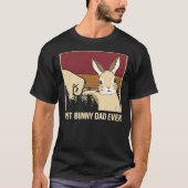beste Bunny Pap Ooit Fathers Day Gift Class T-shirt (Voorkant)