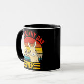 Beste Bunny Pap ooit  konijnenovervader Mok (Voorkant links)