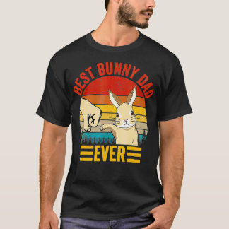 Beste Bunny Pap ooit  konijnenovervader T-shirt