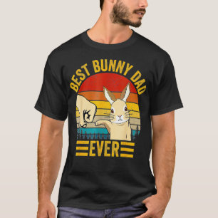 Beste Bunny Pap ooit  Rabbit Lover Vader Pe T-shirt