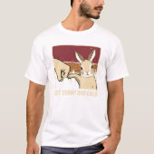 beste Bunny Pap ooit vaderdag Gift589 T-shirt (Voorkant)