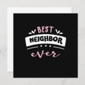 Beste buren met ooit cadeauidee kaart (Voorkant / Achterkant)