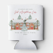 Beste buren ooit geïllustreerd Kerstmis Blikjeskoeler (Achterkant)