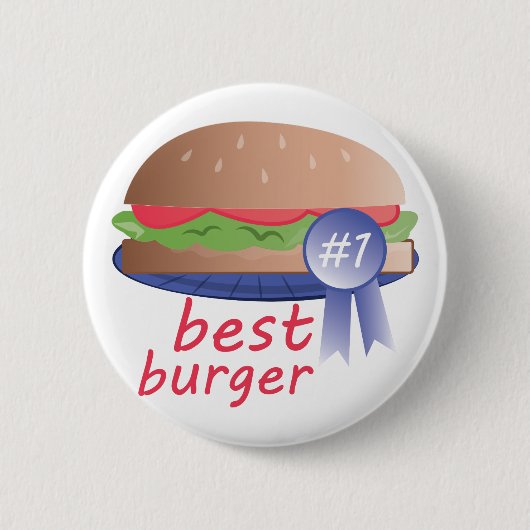Beste Burger Ronde Button 5,7 Cm (Voorkant)