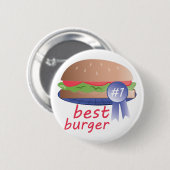 Beste Burger Ronde Button 5,7 Cm (Voorkant /achterkant)