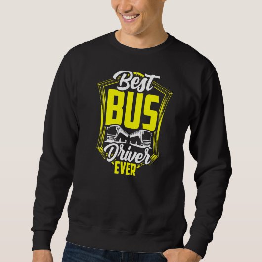 Beste buschauffeur ooit Job Busman Operator Buses Trui (Voorkant)