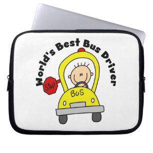 Beste Buschauffeur Ter Wereld Laptop Sleeve