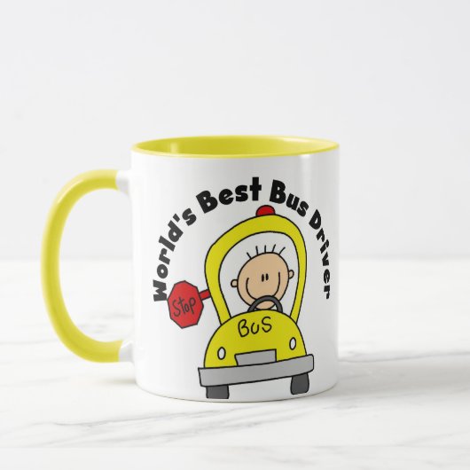 Beste Buschauffeur Ter Wereld Mok (Links)