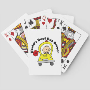 Beste Buschauffeur Ter Wereld Pokerkaarten