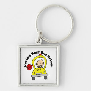 Beste Buschauffeur Ter Wereld Sleutelhanger