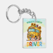 Beste Buschauffeur ter Wereld Sleutelhanger (Voorkant Links)