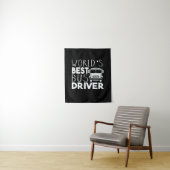 Beste Buschauffeur Ter Wereld Wandkleed (In situ)