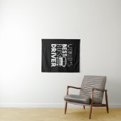 Beste Buschauffeur Ter Wereld Wandkleed (In Situ (horizontaal))