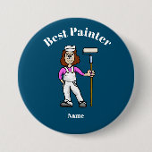 Beste Button van de Schilder voor de Schilder van  (Voorkant)