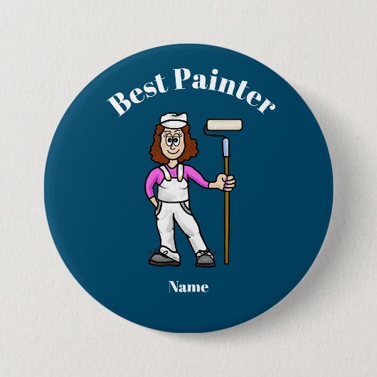 Beste Button van de Schilder voor de Schilder van  (Voorkant)