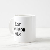Beste Buur Ter Wereld Bedankt Mok (Voorkant links)