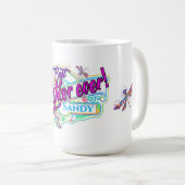 Beste buurman ooit! Gift Coffee Cup Personaliseren Koffiemok (Voorkant rechts)