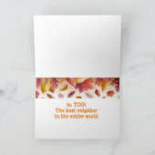 * BESTE BUURT* HOOGTE BIRTHDAAG MET VERDACHTE KAAR KAART (Binnen)