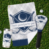 Beste By Par cadeau voor papa, opa Step Dad Golfhanddoek