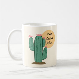 Beste Cactus Moeder Koffiekopje Cadeau Koffiemok