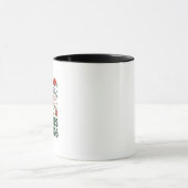Beste cadeau arriveert in juli 2026 Kerstkoppels Mok (Midden)
