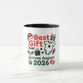 Beste cadeau arriveert met Kerstmis Koppels in aug Mok (Midden)