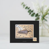 Beste cadeau evur briefkaart (Staand voorkant)