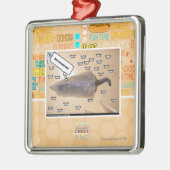 Beste cadeau evur metalen ornament (Links)