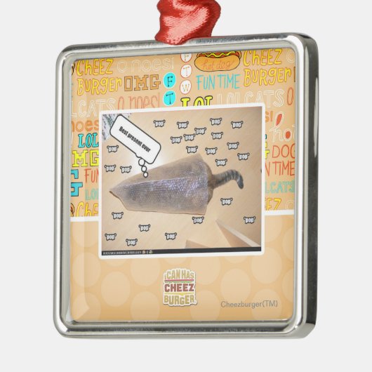 Beste cadeau evur metalen ornament (Links)