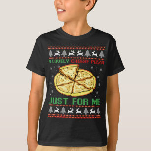 Beste cadeau Kerstmis - Een mooie kaaspizza net F T-shirt