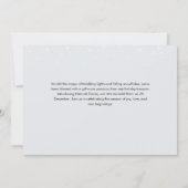 Beste cadeau Kerstmis vakantie geboorte aankondigi Aankondiging (Achterkant)