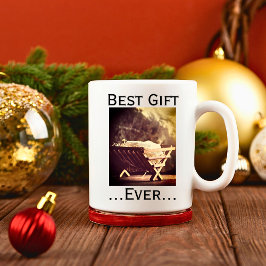 Beste cadeau ooit kerststal verhaal  koffiemok