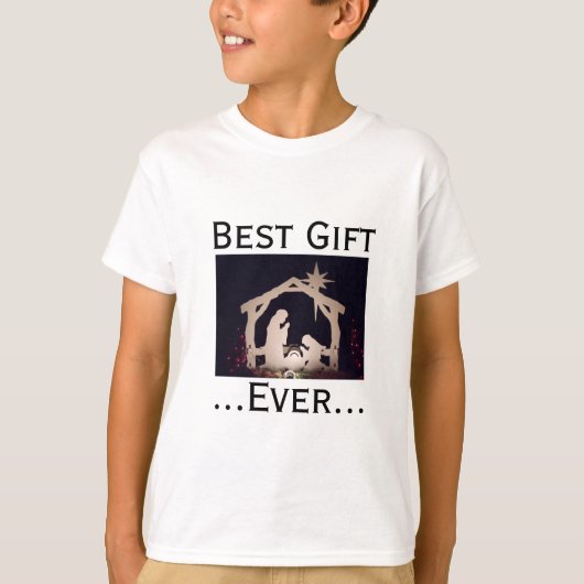 Beste cadeau ooit Kerstverhaal T-shirt (Voorkant)