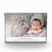 Beste cadeau ooit nieuwe baby foto Keepsake (Voorkant)