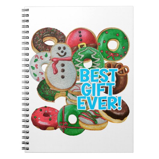 Beste cadeau ooit! Xmas Doughnoten Notitieboek (Voorkant)
