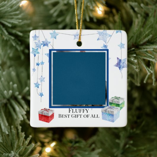 Beste Cadeau van Alles, Huisdier Kerstmis Keramisch Ornament (Boom)