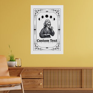Beste Cadeau voor Koffieliefhebbers Aanpasbare Tar Poster