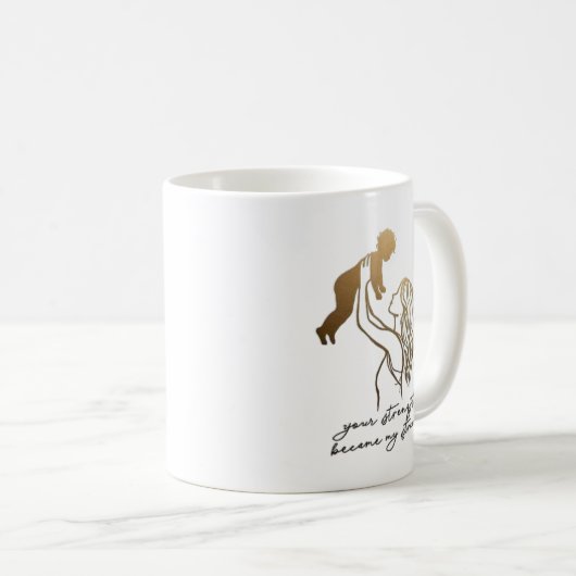 Beste cadeau voor moeders - op moederdag, verjaard koffiemok (Voorkant rechts)