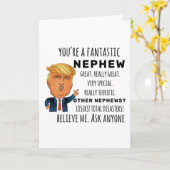 Beste cadeau voor neef kaart (Gele Bloem)