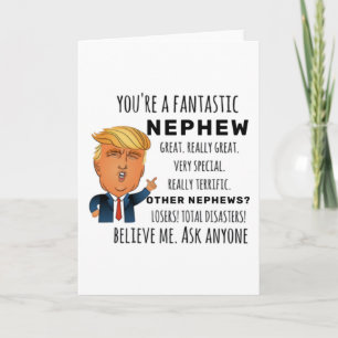 Beste cadeau voor neef kaart