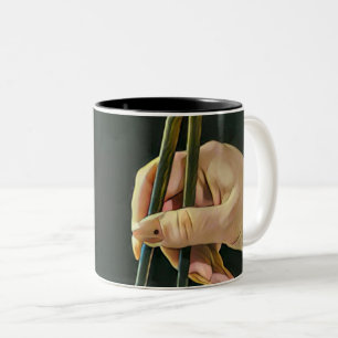 Beste cadeau voor Sushi-minnaar Tweekleurige Koffiemok