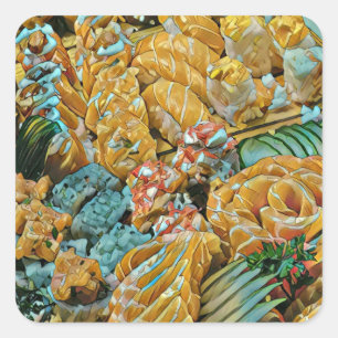 Beste cadeau voor Sushi-minnaar Vierkante Sticker