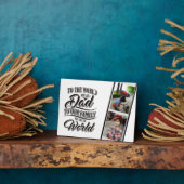 BESTE Cadeau voor VADERS! Voeg foto's toe- Vaders  Fotoplaat (Zijkant)