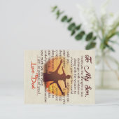 Beste cadeau voor zoon | Op mijn jeugdoffertes Briefkaart (Staand voorkant)